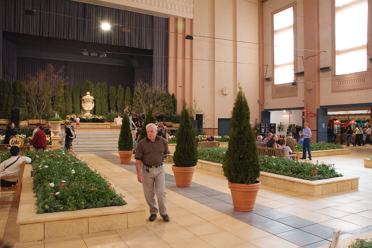 The interior of Centennial Hall, at the Royal Adelaide Show