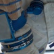 The wrist of a spacesuit