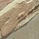 Textures on a sandstone surface